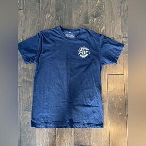 Fire Dept. Coffee Shirt Sz L